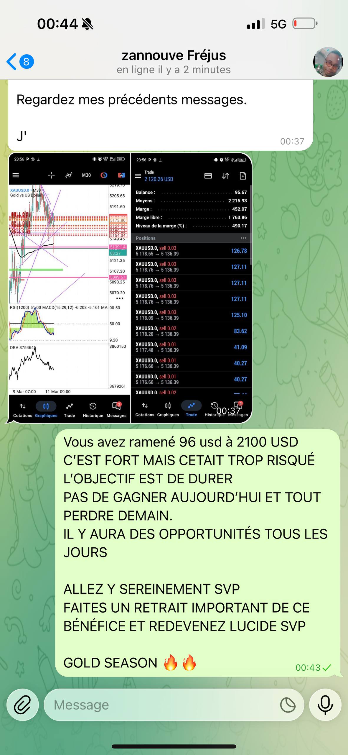 Résultat membre